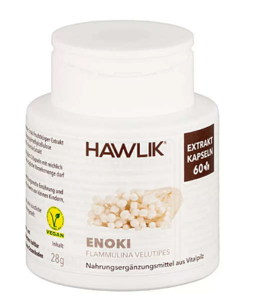 HAWLIK Enoki Extrakt Kapseln