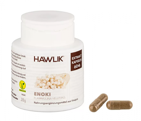 HAWLIK Enoki Extrakt Kapseln