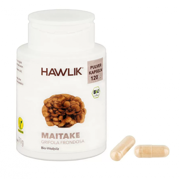 HAWLIK Bio Maitake Pulver Kapseln