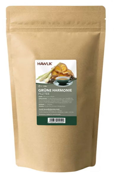 HAWLIK Grüne Harmonie Pilz-Tee 100g
