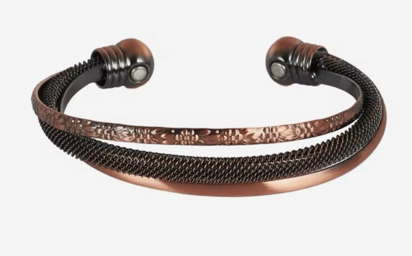 Damen Kupfer Magnetarmband/Energieschmuck