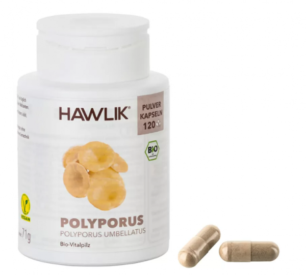HAWLIK Bio Polyporus Pulver Kapseln