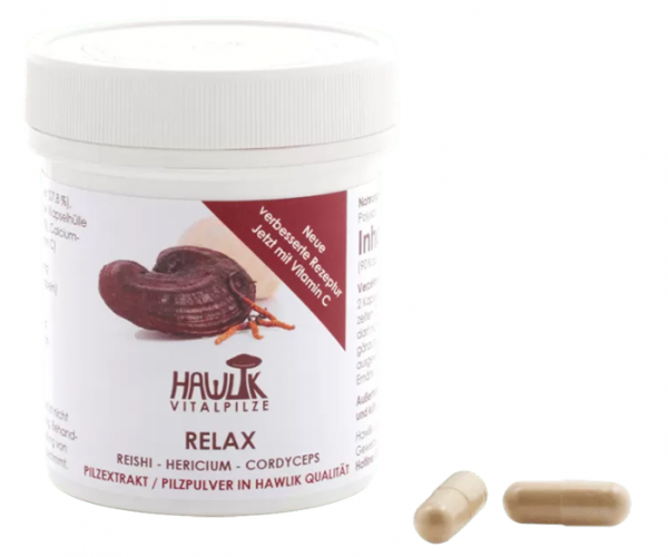HAWLIK Relax Vitalpilzmischung 90 Kapseln