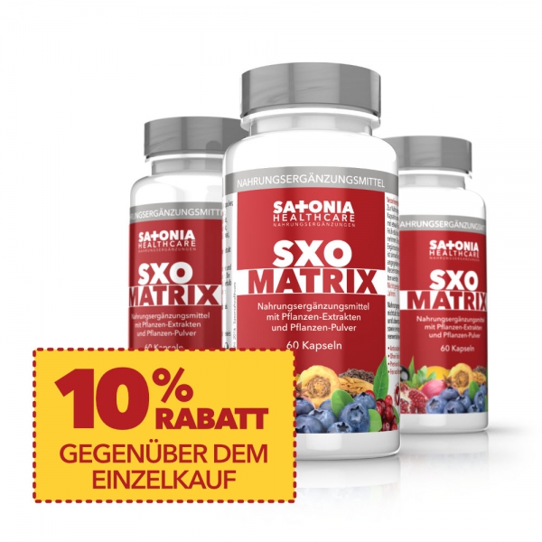 Saxoniahealthcare - SXOMatrix (60 Kapseln) 3er Pack