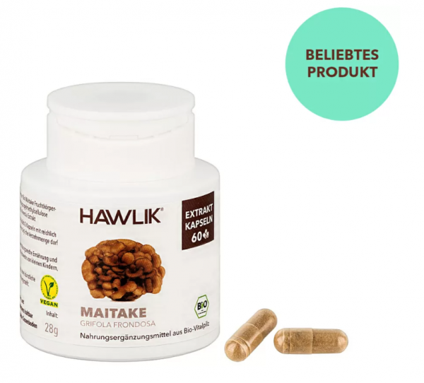 HAWLIK Bio Maitake Extrakt Kapseln