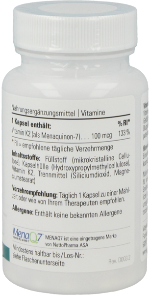 Vitaplex - Vitamin K2 100 mcg (90 veg. Kapseln)