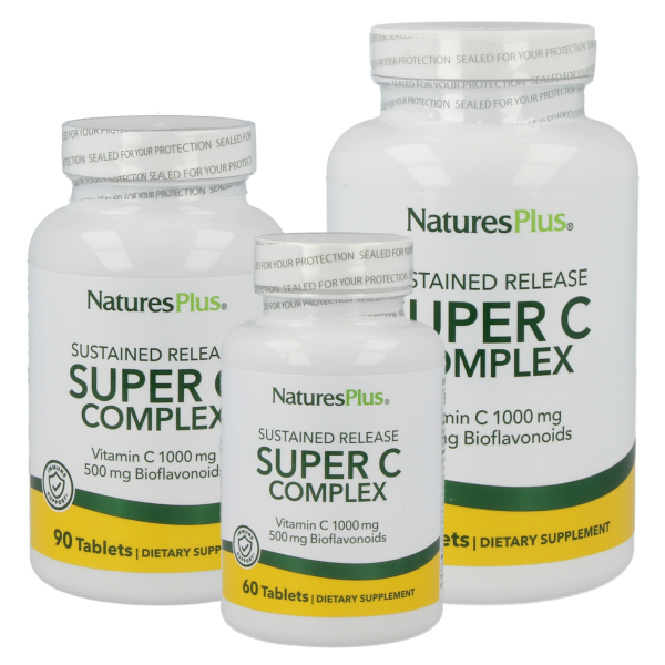 Nature's Plus - Super C Complex 1.000 mg S/R - Vitamin C