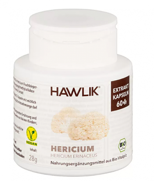 HAWLIK Bio Hericium Extrakt Kapseln
