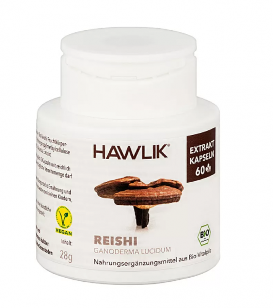 HAWLIK Bio Reishi Extrakt Kapseln