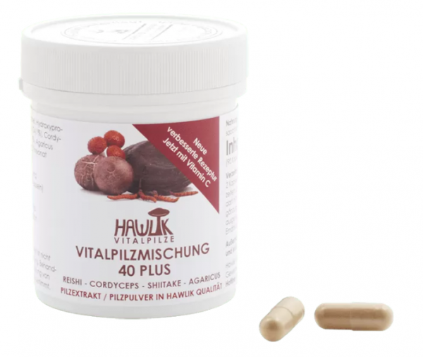 HAWLIK 40 plus Vitalpilzmischung