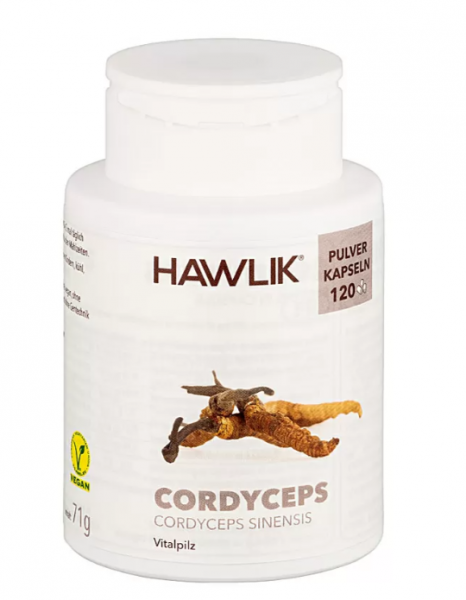 HAWLIK Cordyceps Pulver Kapseln