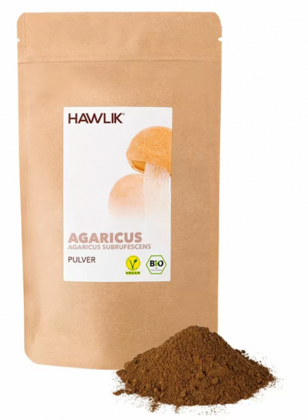 HAWLIK Bio Agaricus Pulver 100g
