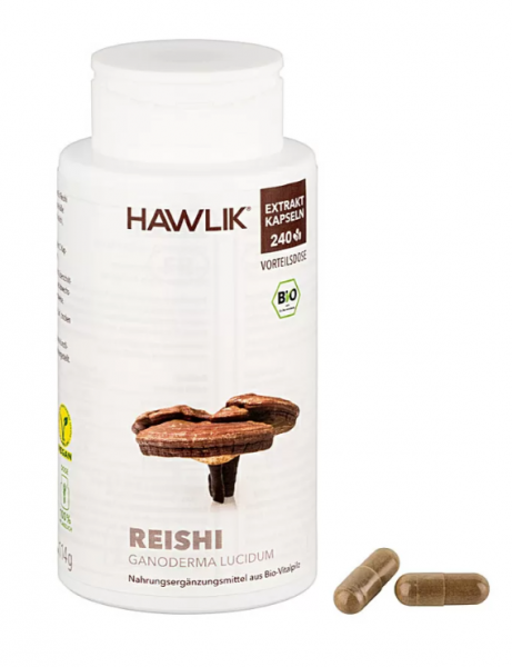 HAWLIK Bio Reishi Extrakt Kapseln