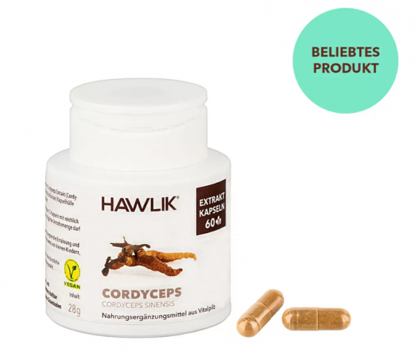 HAWLIK Cordyceps CS-4 Extrakt Kapseln