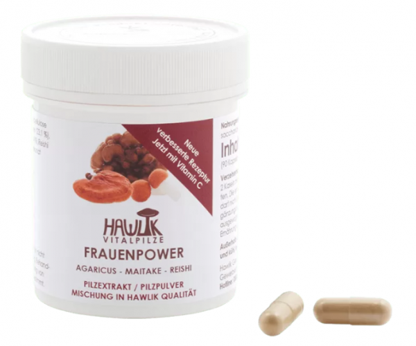 HAWLIK Frauenpower Vitalpilzmischung 90 Kapseln