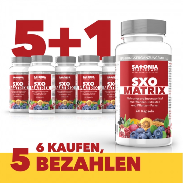 Saxoniahealthcare - SXOMatrix (60 Kapseln) 6er Pack