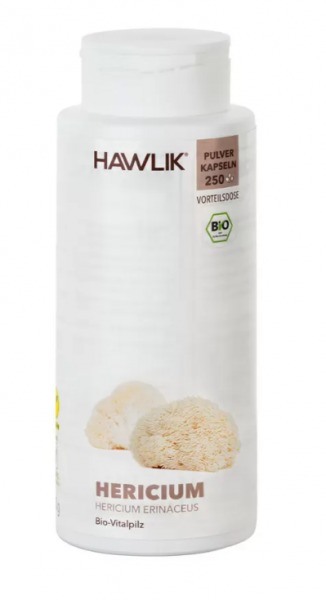 HAWLIK Bio Hericium Pulver Kapseln