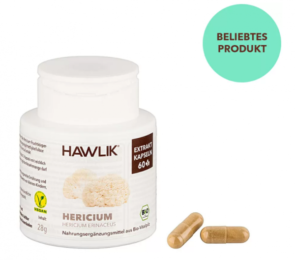 HAWLIK Bio Hericium Extrakt Kapseln