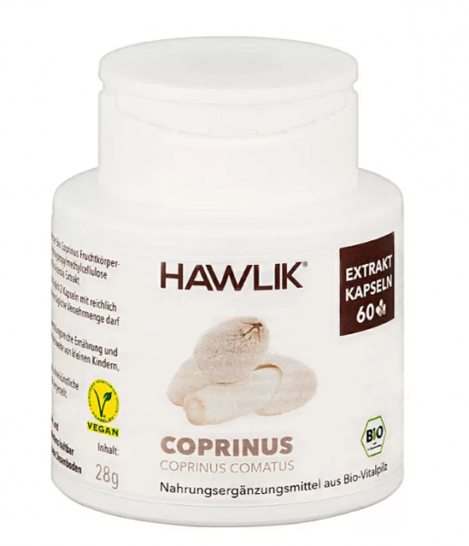 HAWLIK Bio Coprinus Extrakt Kapseln