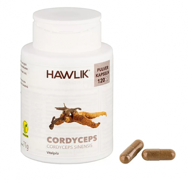 HAWLIK Cordyceps Pulver Kapseln